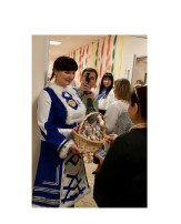 Мастер-класс по изготовлению дидактического пособия  «Посылка от хантыйских ребят»  на Всероссийском форуме «Воспитатели России:  дошкольное образование Югры – 2024».